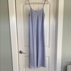 Oscar de la Renta Lilac Slip Dress